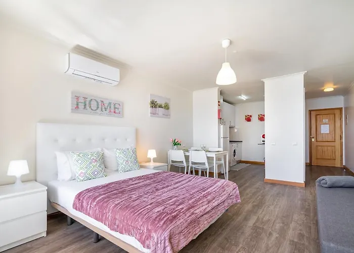 Da Rocha, 17 H, Frontal Sea View, Wonderful Studio, Air Conditioning, Two Pools, Internet, Parking - Jardins Da Rocha By Ig アパート *