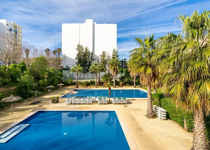 Da Rocha, 17 H, Frontal Sea View, Wonderful Studio, Air Conditioning, Two Pools, Internet, Parking - Jardins Da Rocha By Ig Appartement