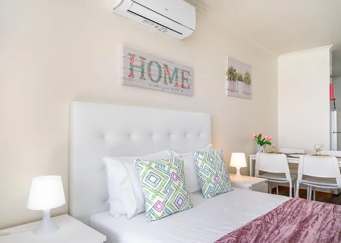 Appartement Da Rocha, 17 H, Frontal Sea View, Wonderful Studio, Air Conditioning, Two Pools, Internet, Parking - Jardins Da Rocha By Ig *