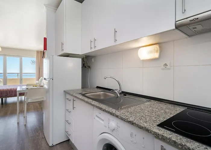 Da Rocha, 17 H, Frontal Sea View, Wonderful Studio, Air Conditioning, Two Pools, Internet, Parking - Jardins Da Rocha By Ig Appartement Portimão