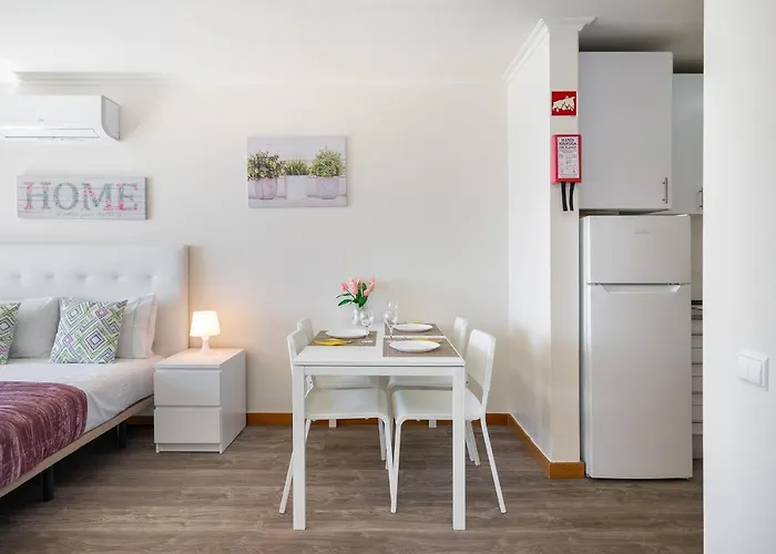 Da Rocha, 17 H, Frontal Sea View, Wonderful Studio, Air Conditioning, Two Pools, Internet, Parking - Jardins Da Rocha By Ig Portimão