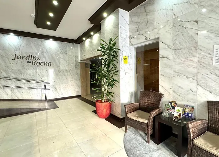 Da Rocha, 17 H, Frontal Sea View, Wonderful Studio, Air Conditioning, Two Pools, Internet, Parking - Jardins Da Rocha By Ig Appartement Portimão