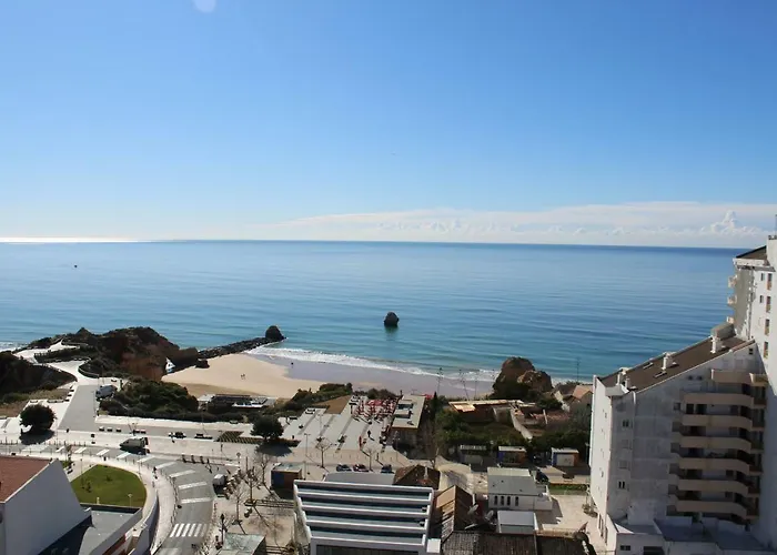 Appartement Da Rocha, 17 H, Frontal Sea View, Wonderful Studio, Air Conditioning, Two Pools, Internet, Parking - Jardins Da Rocha By Ig